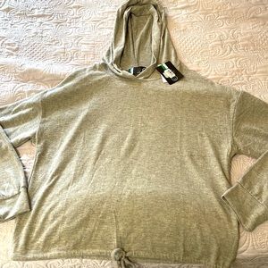 Gray hoodie, brand, new size medium